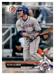 2017 Bowman Draft - Pete Alonso #BD-83 Silver 499 (RC)
