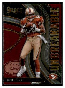 2020 Panini Select - Unbreakable Jerry Rice #U8