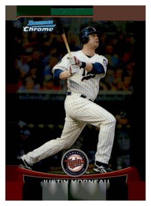 2012 Topps Chrome Justin Morneau Parallel