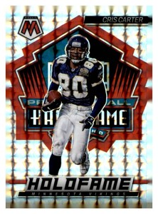 Panini Mosaic Cris Carter Holofame Insert Card