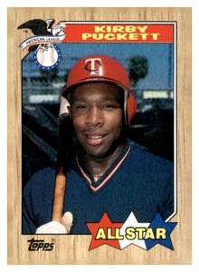 1987 Topps - All-Star Kirby Puckett #611