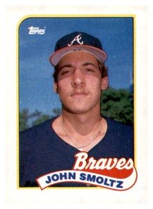 1989 Topps - John Smoltz #382 (RC)