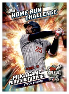2024 Topps Series 1 - Home Run Challenge Code Card Byron Buxton #HRC-14