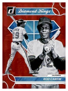 2023 Panini Donruss - Diamond Kings Rod Carew #2 Holo Red 2023