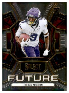 2023 Panini Select - Select Future Jordan Addison #FUT-JAD (RC)