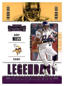 2020 Panini Contenders - Legendary Contenders Randy Moss #LC-RMO