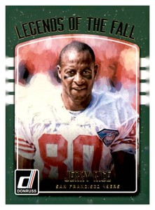 2016 Donruss - Legends of the Fall Jerry Rice #18