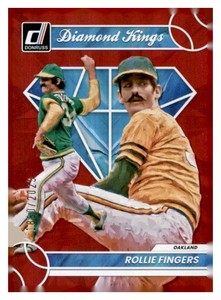 2023 Panini Donruss - Diamond Kings Rollie Fingers #18 Holo Red 2023