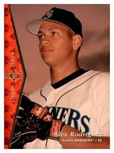1995 SP - Alex Rodriguez #188 Rookie Card