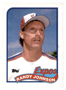 1989 Topps Randy Johnson Rookie Card