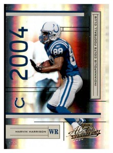 2004 Playoff Absolute Memorabilia - Marvin Harrison #60 1150
