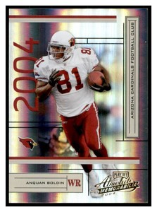 2004 Playoff Absolute Memorabilia - Anquan Boldin #1 Spectrum 100