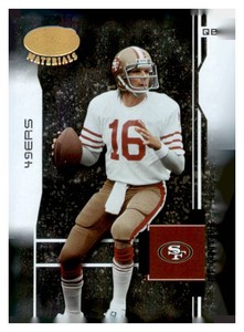 2003 Leaf Certified Materials - Joe Montana #139
