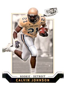 2007 Press Pass SE - Calvin Johnson #7 (RC)