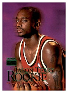 1999-00 Skybox Premium - Rookie Jason Terry #110 (RC)