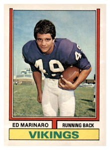 1974 Topps - Ed Marinaro #189 (RC)