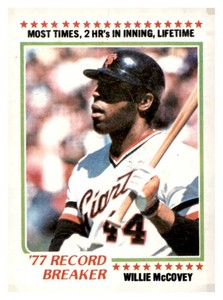 1978 Topps - Record Breaker Willie McCovey #3