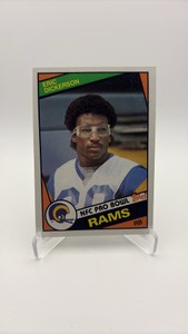 1984 Topps Eric Dickerson Rookie Card