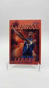 1997-98 Flair Hardwood Leaders Kevin Garnett Insert Card