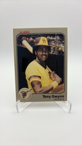 1983 Fleer Tony Gwynn Rookie Card