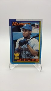 1990 Topps Ken Griffey Jr 2nd Year Card