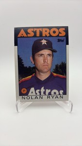 1986 Topps Nolan Ryan Vintage Baseball Card