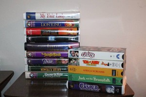 Disney & Childrens VHS Movies