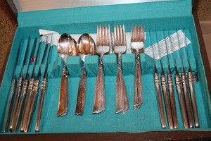 Oneida Community South Seas Silver Plate Flatware