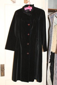 Black Velvet Coat