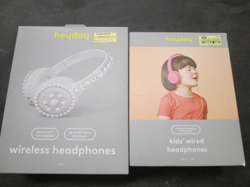 Adult and kids wireless headphones