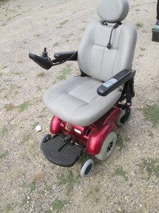 Jet 3 electric Pride Mobility Scooter as shown