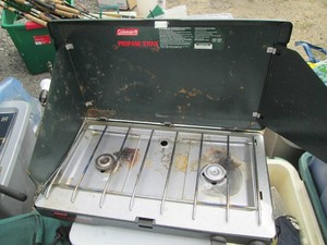 Coleman 2-byrner propane camping stove