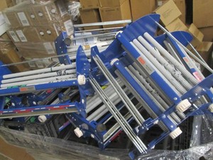 11 ULine commercial tape roll dispensers with suction feet