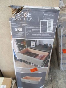 Closet Evolution 8 inch deluxe drawer