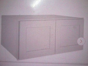 Shaker Style Ready To Assemble Stock Wall Kitchen Cabinet (33 in. W x 15 in. H x 24 in. D)