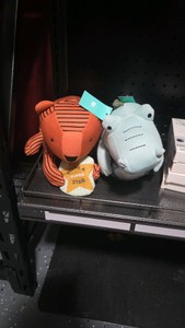 Set of 2 Weighted Stuffed Animals