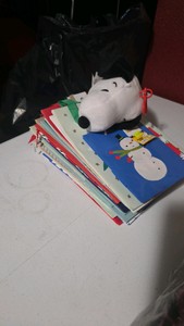 Lot of SmallMedium Gift Bags  Snoopy Plush