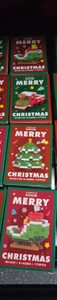 Lot of 4 Christmas Lego Figurines