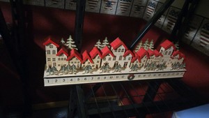 LED Village Christmas Countdown