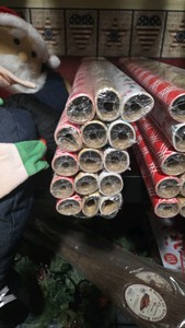 Lot of 5 - 3 Packs Gift Wrap Rolls - 100 sq ft total