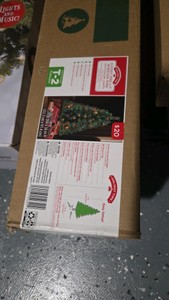 3 Ft Pre-Lit Winston Pine Tree with Multicolor Lights
