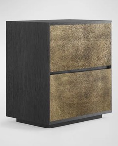 Cavalletto Home Eporedia Nightstand Black Romano - MSRP $610