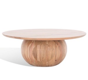 Safavieh Gabribella Round Wood Coffee Table
