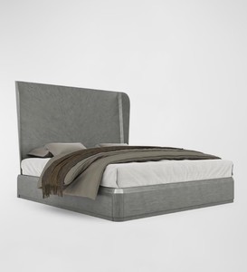 Casa Ispirata King Bed in Argento - MSRP $5,010