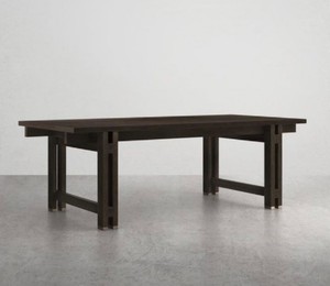 MSRP - $1800 - Cavalletto Home Banco Rectangular Dining Table - Banco Brown