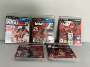 Sony PS3 NBA 2K Basketball Game Collection 2011 2012 2014 2015 2016
