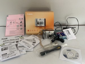 Canon PowerShot A560 7.1MP Digital Camera Bundle Box Manuals Cables