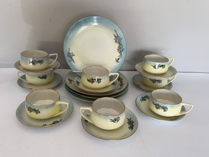 Hutschenreuther Selb Bavaria Demitasse Cups Saucers & Plates Set