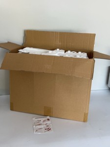 Yashong Adjustable Shoe Slot Organizers White Storage Rack Box Lot