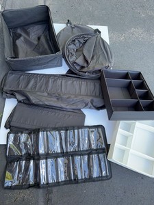 BAGSMART & Assorted Closet Drawer Storage Organizer Lot Black White